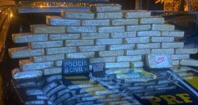 Polícia apreende mais de 50 kg de cocaína durante operação em Grajaú