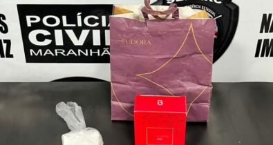 Polícia apreende cocaína transportada em embalagem de perfume em Imperatriz