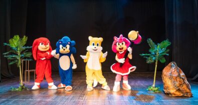 Teatro João do Vale recebe espetáculo “As Aventuras de Sonic” com sessão inclusiva