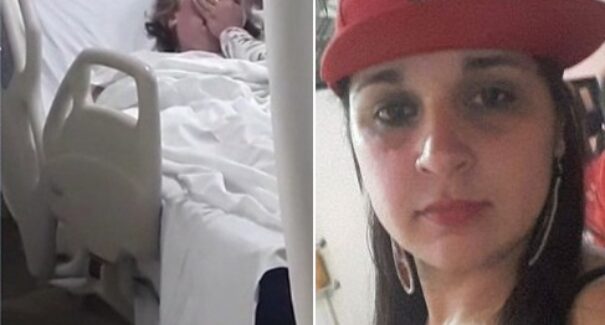 Filha que foi flagrada asfixiando a mãe em leito de hospital é condenada a mais de 19 anos de prisão