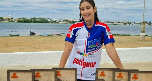 Sofia Duailibe conquista seis títulos e faz história em etapa da Copa Brasil de Águas Abertas