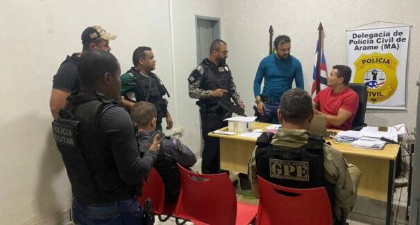 Homem é preso no Tocantins suspeito de cometer vários homicídios no Maranhão