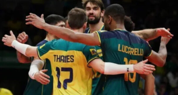 Seleção masculina de vôlei vence a Itália e estará nas Olimpíadas