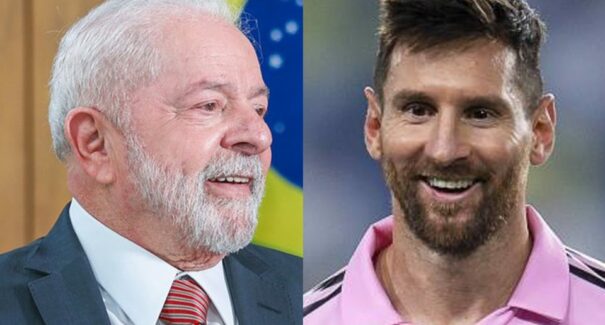 Lula elogia Messi e cutuca “crias” do futebol brasileiro