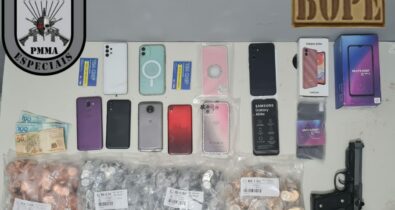 Dupla é presa por roubar celulares das Lojas Americanas da Cidade Operária