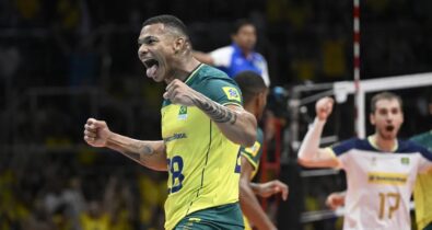 Brasil vence República Tcheca de virada no Pré-Olímpico masculino de vôlei