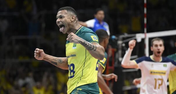 Brasil vence República Tcheca de virada no Pré-Olímpico masculino de vôlei