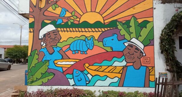 Selecionados do Arte em Cores vão pintar mural coletivo no Maranhão