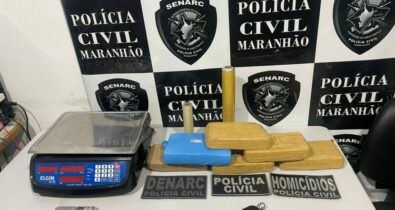 Polícia Civil apreende tabletes de crack e carro em Timon