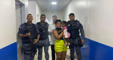 Policiais militares salvam bebê engasgada com leite materno em Penalva