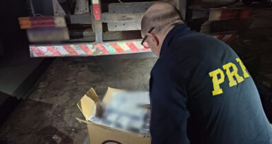 PRF apreende mais de 150 mil maços de cigarros contrabandeados no interior do MA