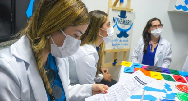 Ação preventiva incentiva homens a cuidarem mais da saúde