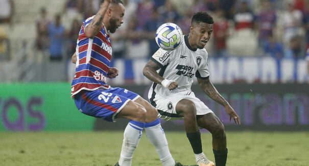 Botafogo empata com o Fortaleza e perde chance de voltar à liderança na estreia de Tiago Nunes