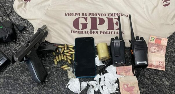 Dois homens são presos no Maranhão por tráfico de drogas e homicídio