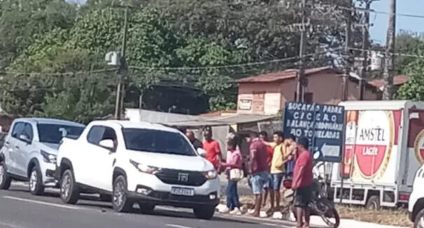 Idosa morre após ser atropelada por motociclista