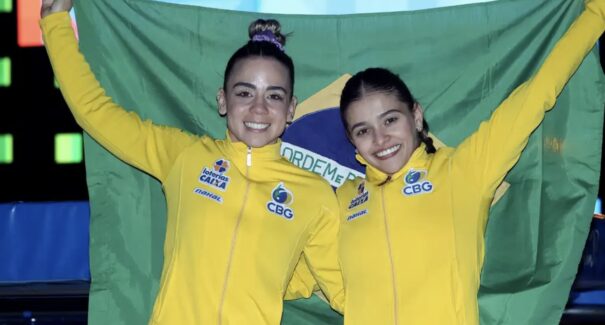 Após mundial histórico, Brasil garante vaga em Paris no trampolim