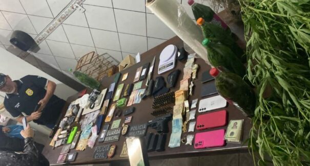 Forças de segurança prendem 13 pessoas por tráfico de drogas em Grajaú
