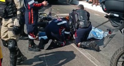 Motociclista morre após ser esmagado por ônibus em São Luís