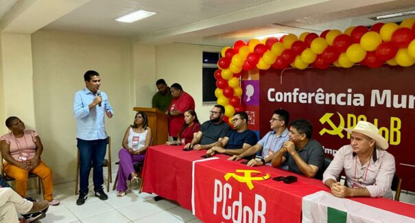 Marco Aurélio reforça alianças com Lula e o PCdoB na Conferência Municipal
