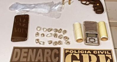 Quatro pessoas são presas por tráfico de drogas e posse ilegal de arma de fogo em Timon