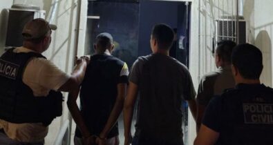Três criminosos armados são presos no Jaracati, em São Luís