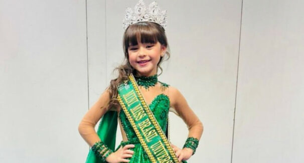 Modelo mirim maranhense conquista concurso de Mini Miss Brasil 2023
