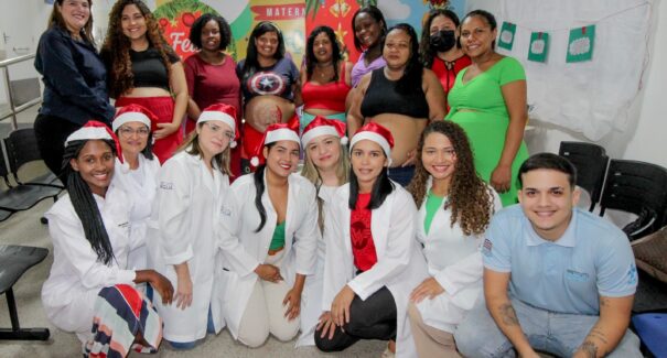 SES reúne gestantes e promove despedida da barriga na Maternidade