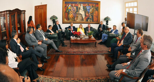 TJMA dialoga com presidente e representantes da Assembleia Legislativa