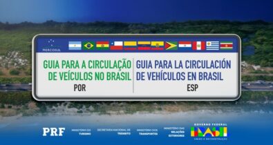 PRF lança cartilha de trânsito para motoristas de países do Mercosul