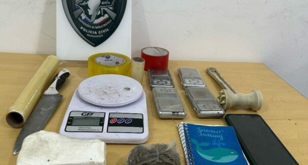 Polícia Civil prende duas pessoas por tráfico de drogas em São Luís e Axixá