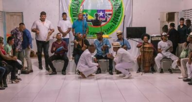 Grupo de Capoeira “Ânsia de Liberdade” se apresente no Aeroporto de São Luís