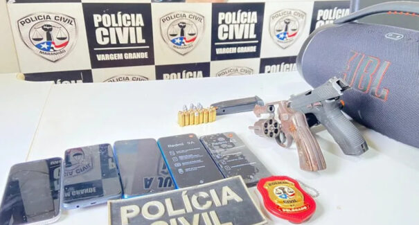 Suspeitos de envolvimento em assalto a loja de celulares são presos em Vargem Grande