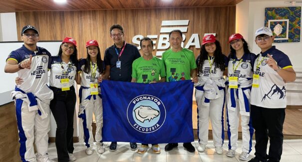 Equipe Pugnator, patrocinada pelo Sebrae, conquista título de campeã geral no Torneio Sesi de Robótica