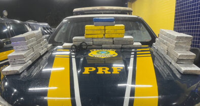 PRF apreende mais de 50kg de cocaína na BR-230, em Balsas