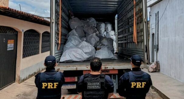 Receita Federal e PRF realizam operação de repressão à contrafação