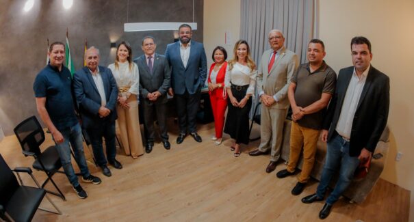 Presidente da Câmara de São Luís recebe nova diretoria da AMPEM