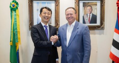Brandão recebe embaixador japonês para debater o fortalecimento da parceria Japão-Maranhão