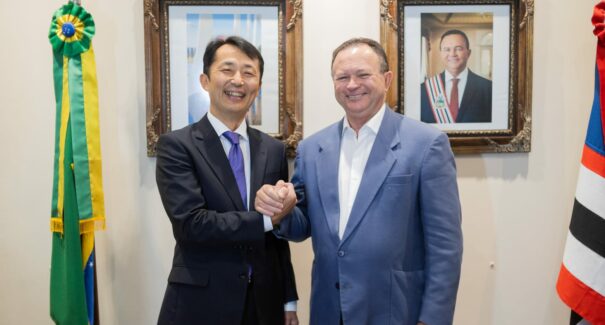 Brandão recebe embaixador japonês para debater o fortalecimento da parceria Japão-Maranhão
