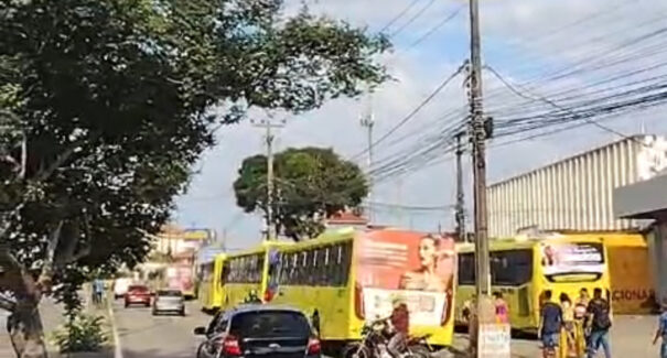 Rodoviários iniciam manifestação em protesto após morte de motorista em São Luís