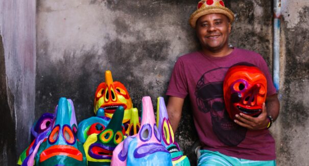 Casa de Nhozinho abre exposição “Fofão Maranhense: Máscaras Artesanais do Carnaval”