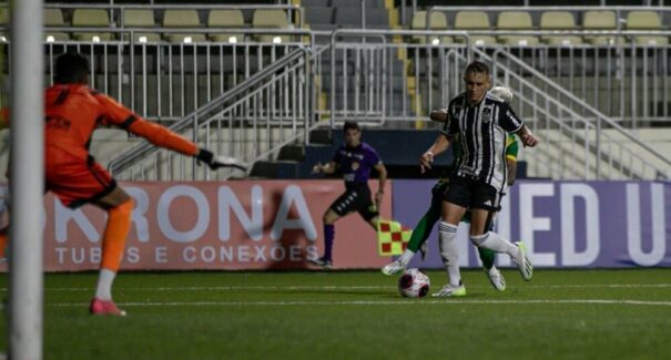 Timon-MA é goleado pelo Atlético Mineiro por 5 a 0 na Copinha