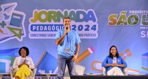 Braide anuncia reajuste de 6% para professores de São Luís, acima do reivindicado pela categoria