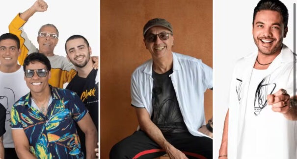 Wesley Safadão, Chiclete com Banana e Olodum fazem shows neste domingo de Carnaval