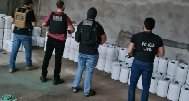 Polícia prende indivíduos por roubo de carga de herbicidas no MA e PA