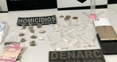 Polícia Civil prende seis pessoas em flagrante por tráfico de drogas em Timon