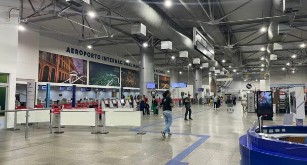 Aeroporto de São Luís registra aumento de 15,25% em desembarques durante o mês de Fevereiro