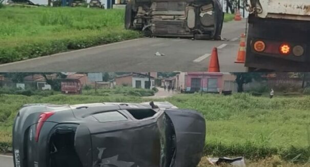 Acidente deixa uma pessoa morta e outra ferida na BR-135