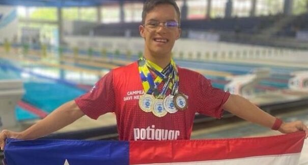 Atleta paralímpico Davi Hermes defenderá o Brasil em Mundial