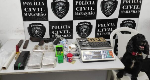 Homem é preso durante operação que apreendeu grande quantidade de entorpecentes e armas de fogo