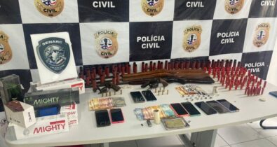 Polícia Civil  prende três suspeitos de tráfico de drogas em Cachoeira Grande